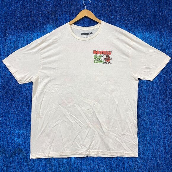 Hooters Golf Clubs Always Tap It in T-Shirt Size 2X - Picture 3 of 5